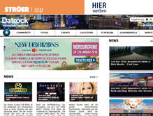 Tablet Screenshot of datrock.de